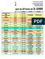 Actividades Que Se Ofrecen en El Centro Cívico El Cerro de Coslada