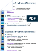 Nephrotic Syndrome (Nephrosis)