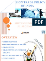 Foreign Trade Policy of India (Need, Objectives, Features of FTP 2009-2014)