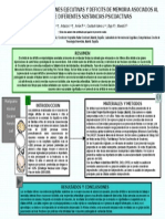 Deterioro de Las Funciones Ejecutivas y Deficits de Memoria Asociados Al Consumo de Diferentes Sustancias Psicoactivas