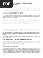 Anualidades Diferidas y Perpetuas Lic