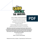 Camp Rock, El Musical PDF