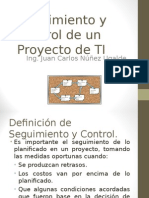 Seguimiento y Control de Un Proyecto de TI