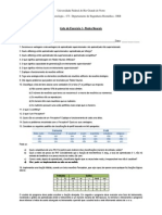 Lista Exercicio I - Redes Neurais