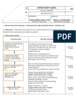 MVSG & LVSG Work Instruction Manual