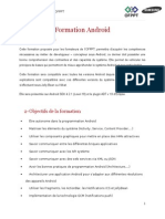 Objectifs Formation Android