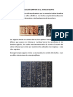 Comunicación Grafica en El Antiguo Egipto