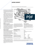 Volvo Penta D7 at Genset