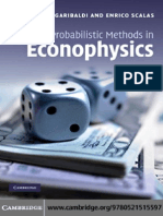 Ubaldo Garibaldi, Enrico Scalas-Finitary Probabilistic Methods in Econophysics (2010)