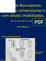 Aula 06 e 7 - Tipos de Biorreatores Convencionais e Com Células Imobilizadas