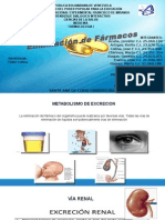 Eliminación de Los Farmacos