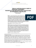 Reflexões Teóricas e Metodológicas Sobre As Narrativas Transmídia (João Massarolo e Dario Mesquita 2014)