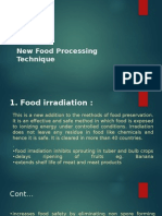 New Food Processing Technique