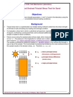 CVG3109 - Lab - Consolidated Drained Tests For Sand - 2014