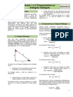 Trigonometria No Triangulo Retangulo