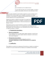 Antecedentes.-: Proyecto para La Implementacion de Un Centro de Diversiones en La Ciudad de Sucre