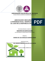 Tesis Bioclimatica PDF