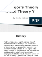 Mcgregor'S Theory X and Theory Y