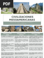 Civilizaciones Mesoamericanas. 