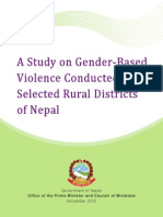 Gender Based Violence in Nepal