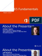 1 - Office 365 Fundamentals Introduction