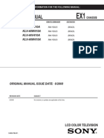 Sony Service Manual KLV-40V410A-Brazil