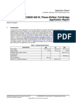 600watt Phase Shift Full Bridge