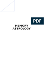 Memory in Astrology