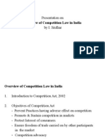 Presentation On Competition Law