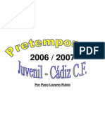 Pretemporada JuvenilCadiz