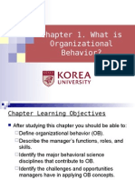 Chapter 1. What Is Organizational Behavior?