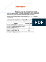 Voltage Drop Tables E - 1