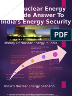 Nuclear Energy in India