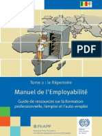 Manuel de L'employabilité