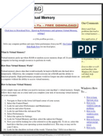 How To Increase Virtual Memory