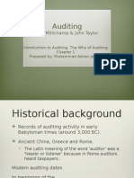 Auditing: Alan Millichamp & John Taylor