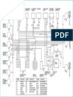 Yamaha RX135 Wiring Diagram