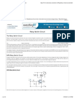 Relay Switch Circuit and Relay Switching Circuit