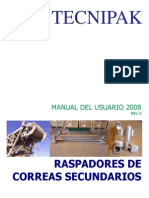 RASPADORES SECUNDARIOS 20071284 - BA - ReinigerCSS7 - Tecnipak - Es PDF