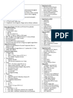 Risk For Diseases Cheat Sheet