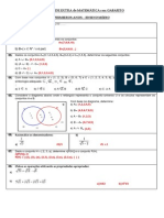 Atividade Extra de Matemática Com Gabarito - Primeiros Anos