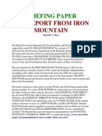 Iron Mountain Briefing Paper