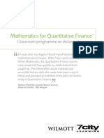 CQF Mathsprimer Brochure