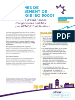 Management Energie - ISO 50001 - AFNOR PDF