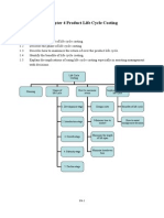 Chapter 4 Product Life Cycle Costing: 1. Objectives