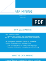 Data Mining: Sabiha Kanwal 2012003214