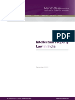 Intellectual Property Law in India