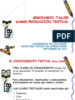 Presentacion Conocimiento Textual