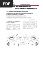 03 Evaluacion de Altavoces PDF