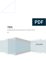 TRX Documentation20130403 PDF